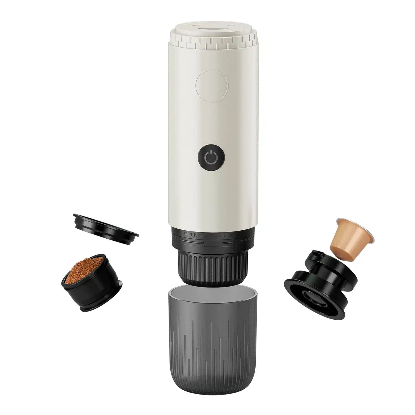 Machine à Expresso Portative en Acier Inoxydable Compacte 200ML - vue 4