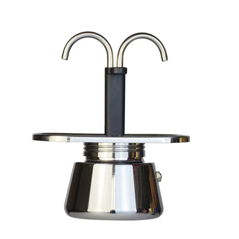 Cafetière Moka en Aluminium 2 Tasses - 100ML - vue 2