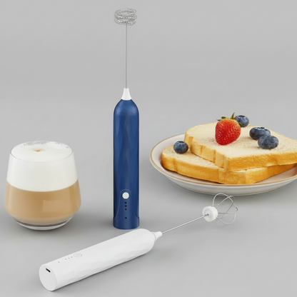 Mousseur à Lait Électrique en Acier Inoxydable avec 3 Vitesses - vue 4