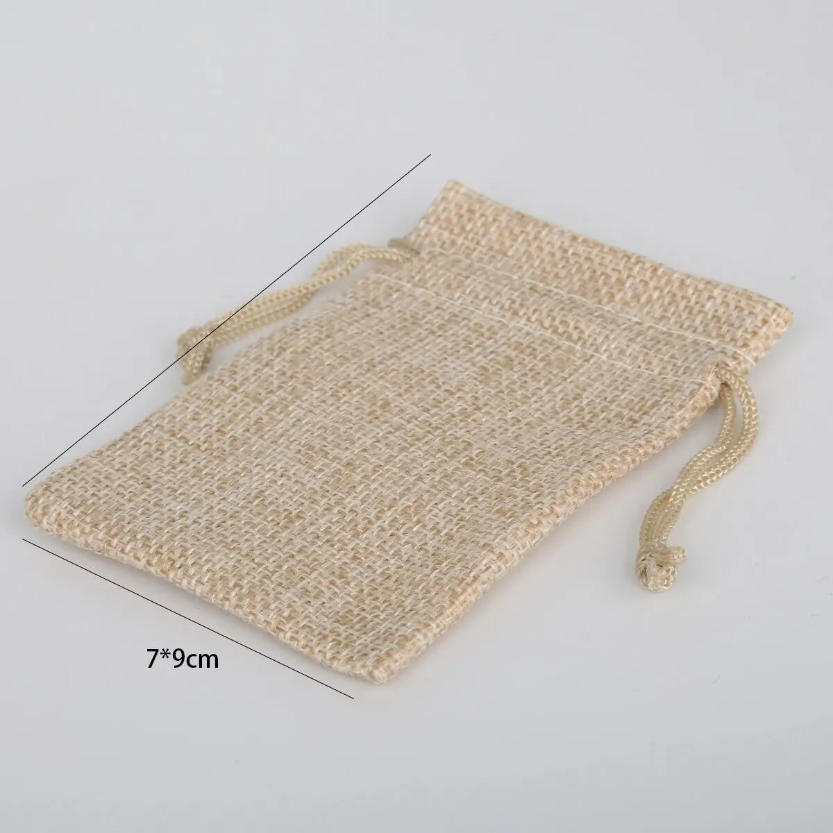 Sac en Toile de Jute Éco-Responsable pour Café et Cadeaux 25x30CM - vue 4