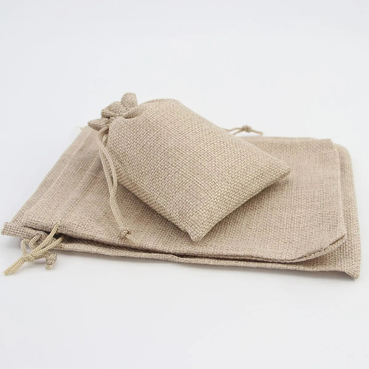 Sac en Toile de Jute Éco-Responsable pour Café et Cadeaux 25x30CM - vue 5