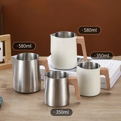 Pichet à Lait en Acier Inoxydable avec Bec Précis 600ML - vue 2