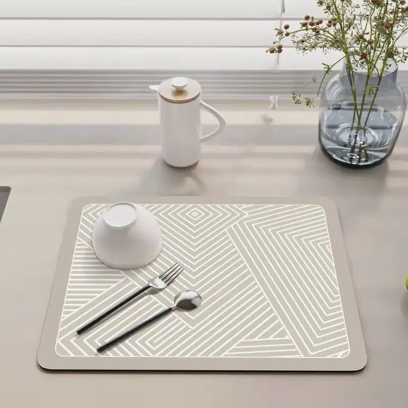 Tapis Antidérapant en Caoutchouc pour Café - Propreté Assurée - vue 2
