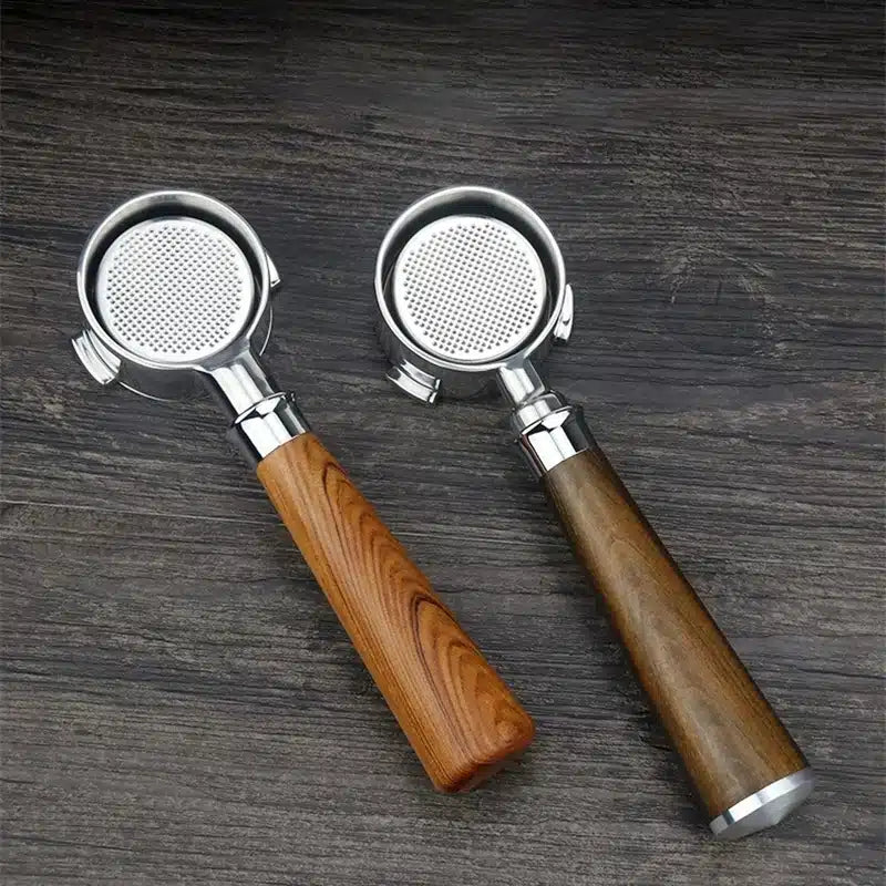 Porte-Filtre Delonghi en Acier Inoxydable 51MM avec 2 Oreilles - vue 3