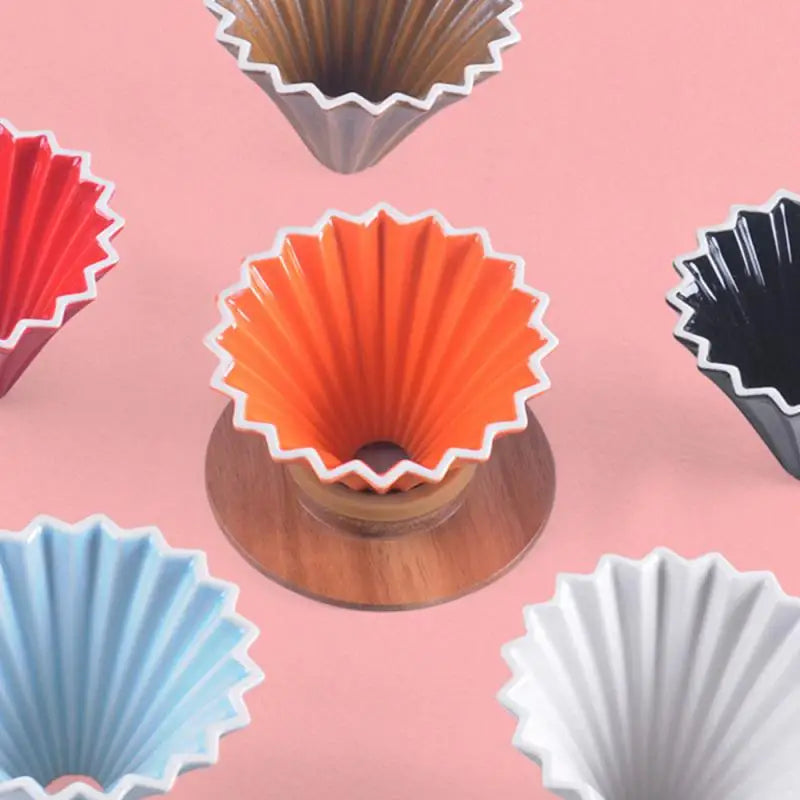 Goutteur de Café en Céramique Design Origami - Préparation Parfaite - vue 6
