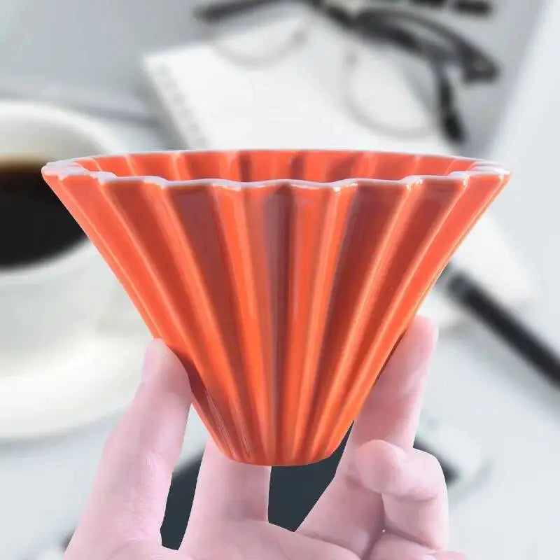 Goutteur de Café en Céramique Origami Design Élégant 400ML - vue 6