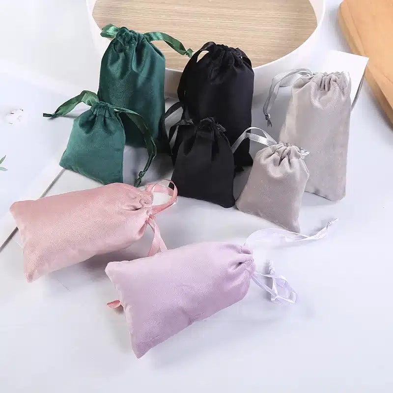 Pochettes en Velours pour Dosettes de Café - Lot de 10 pièces 10x15cm - vue 4
