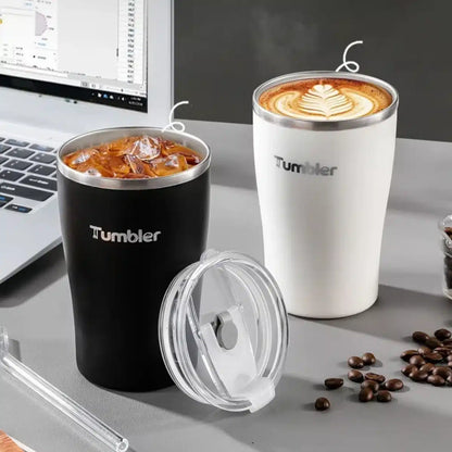 Mug Café Isolé en Acier Inoxydable Double Paroi 500ML - vue 4
