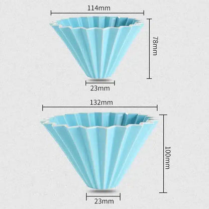 Goutteur de Café en Céramique Origami Design Élégant 400ML - vue 2