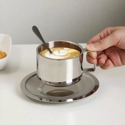 Tasse à Café en Acier Inoxydable 180ML - 200ML - 280ML - vue 1