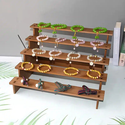 Présentoir en Bois Élégant pour Accessoires de Café - Design Moderne - vue 3