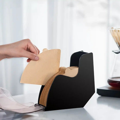 Porte-Filtre à Café en Plastique Durable avec Couvercle Rabattable - vue 6