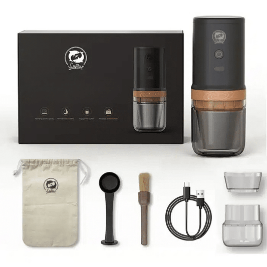 Goutteur de Café Portable en Acier Inoxydable Design Compact 300ML - vue 1