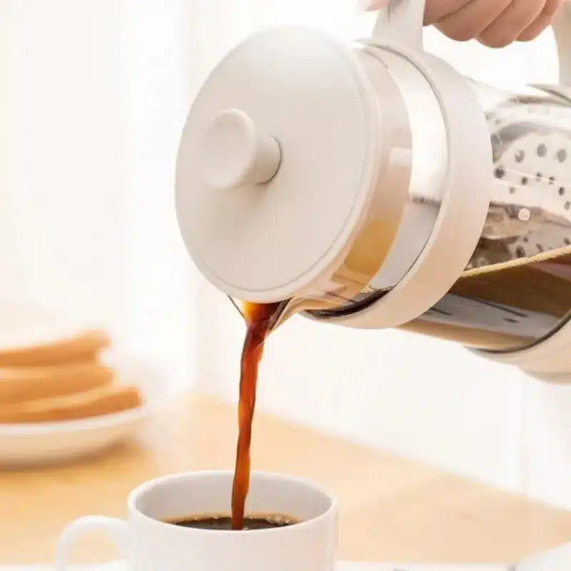 Presse à Café Manuel en Acier Inoxydable avec Filtre 350ML - vue 4