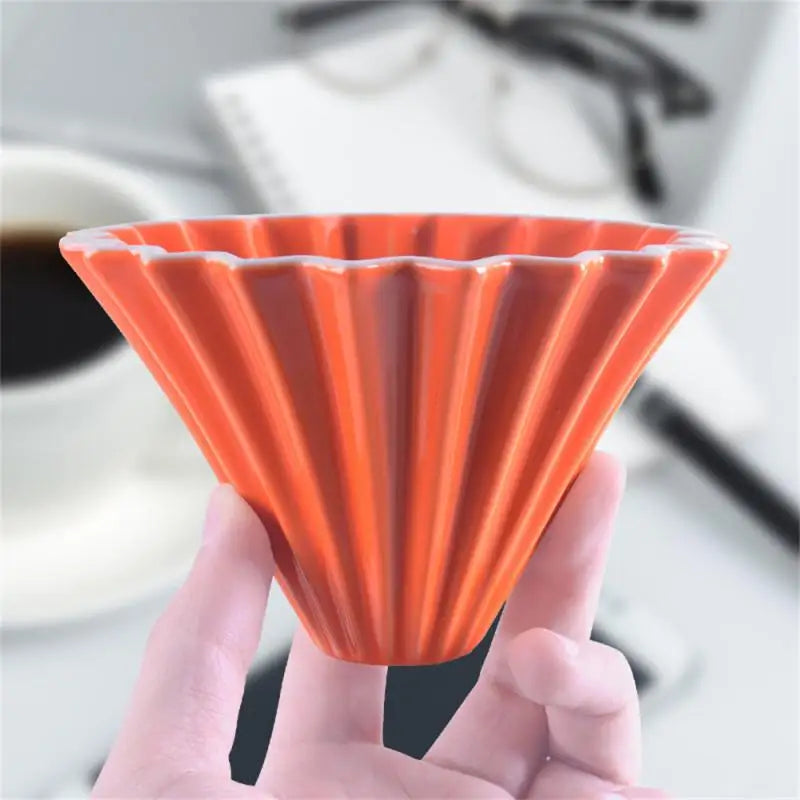 Goutteur de Café en Céramique Design Origami - Préparation Parfaite - vue 1