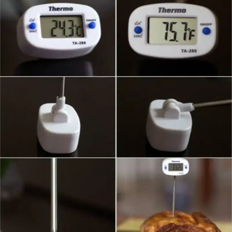 Thermomètre à Lait Digital Barista Écran Numérique Instantané - vue 2