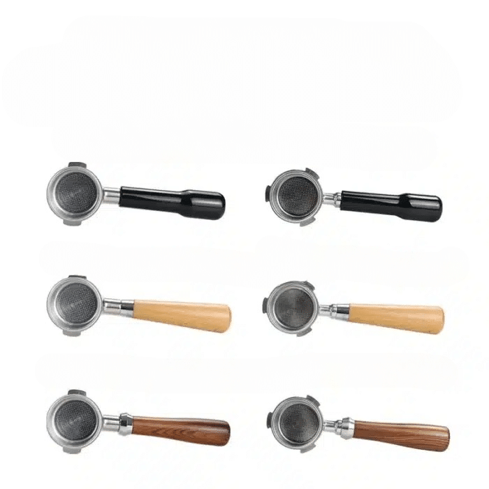 Porte-Filtre Delonghi en Acier Inoxydable 51MM avec 2 Oreilles - vue 5