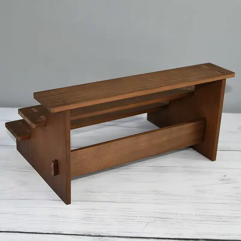 Présentoir en Bois Élégant pour Accessoires de Café - Design Moderne - vue 5