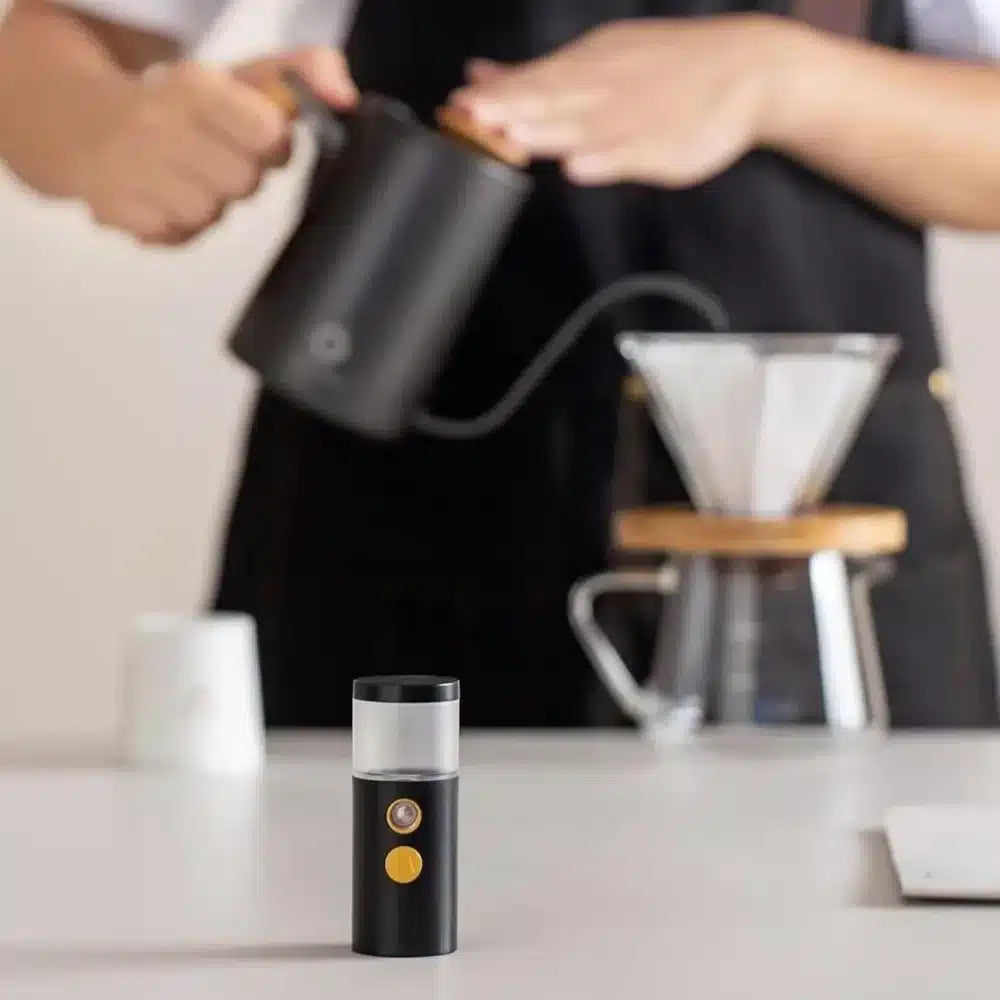 Réveil de Grains de Café en Acier Inoxydable avec Nano Pulvérisateur - vue 2