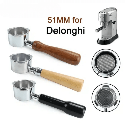 Porte-Filtre à Café 51MM pour Delonghi EC680/EC685 - Transparent - vue 1