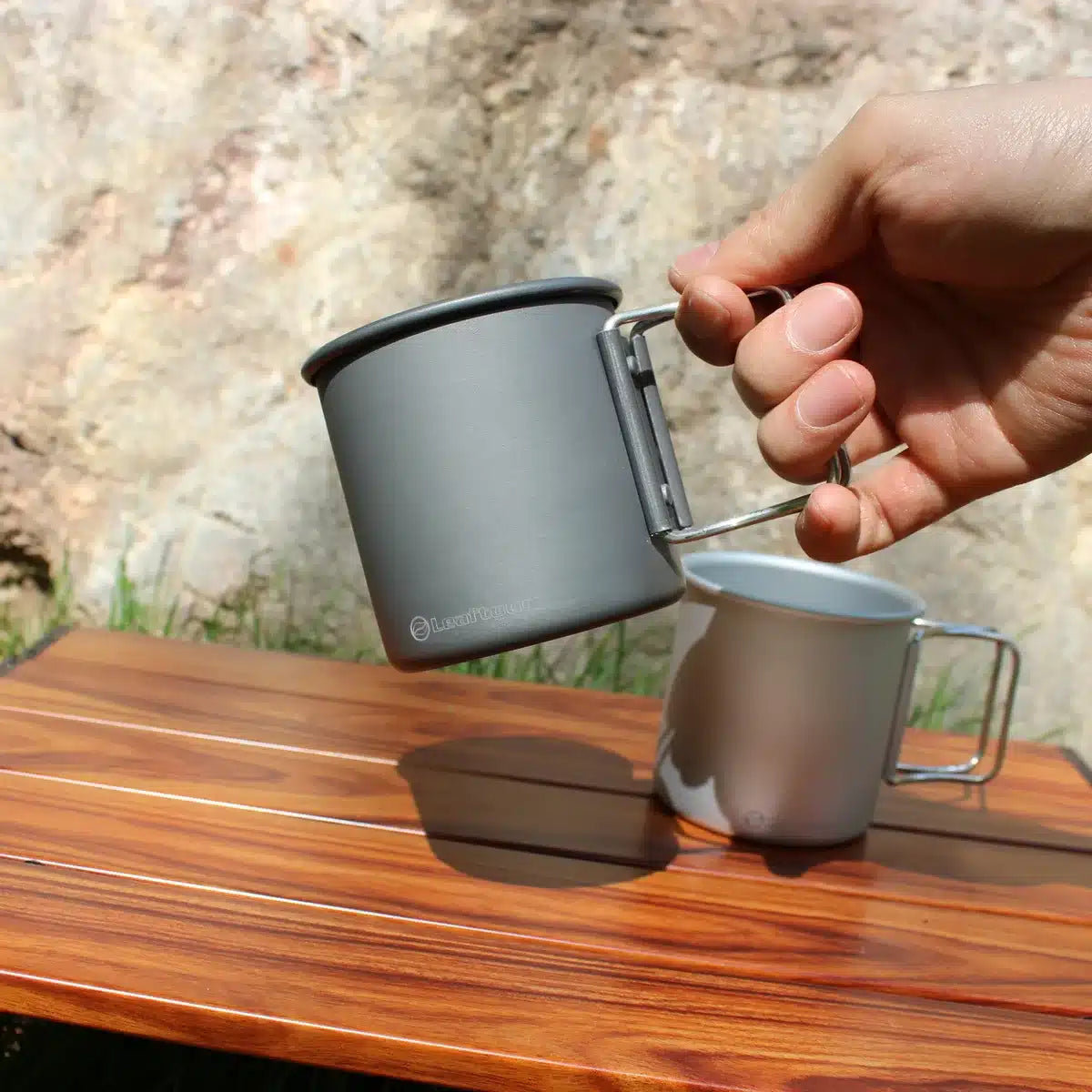 Mug en Aluminium Léger pour Café et Thé 300ML - vue 2