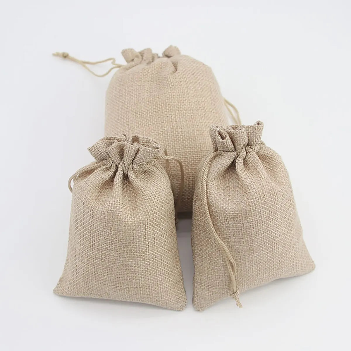 Sac en Toile de Jute Éco-Responsable pour Café et Cadeaux 25x30CM - vue 3