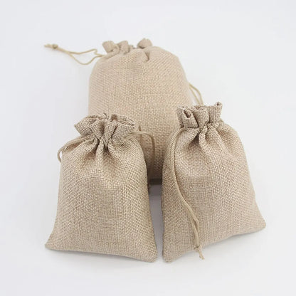 Sac en Toile de Jute Éco-Responsable pour Café et Cadeaux 25x30CM - vue 3