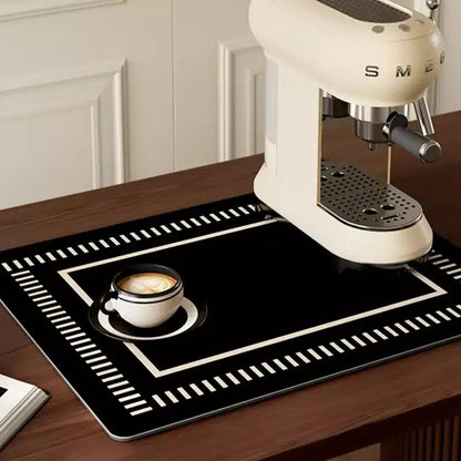 Tapis de Vidange Café en Silicone Haute Absorption 40x30CM - vue 2