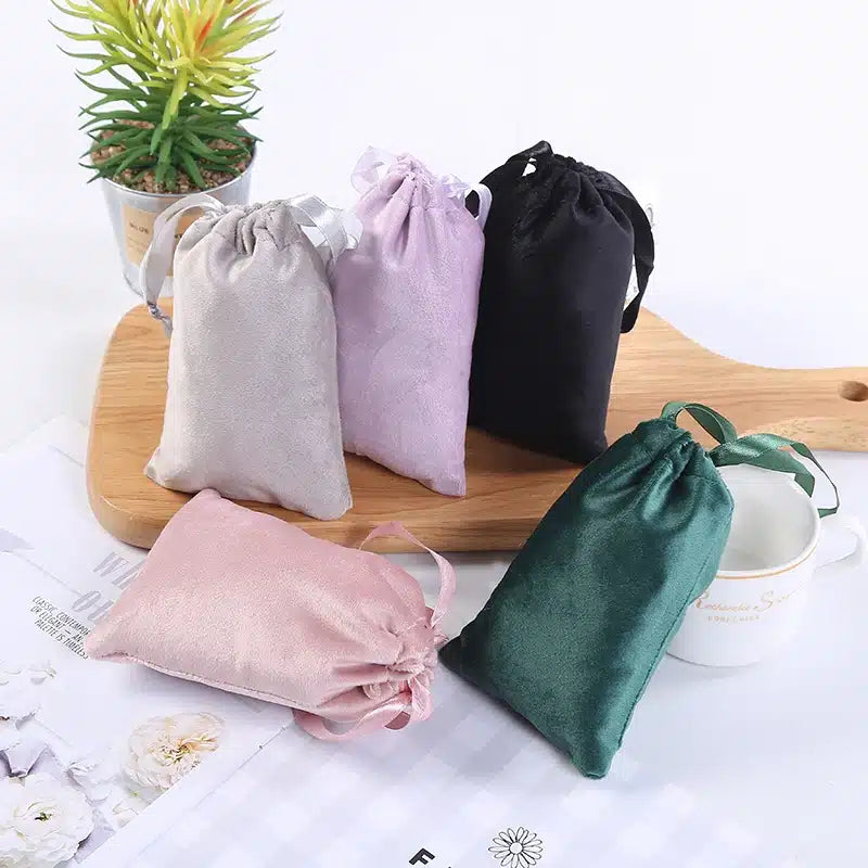 Pochettes en Velours pour Dosettes de Café - Lot de 10 pièces 10x15cm - vue 1