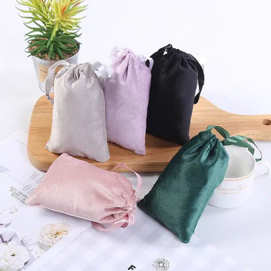 Pochettes en Velours pour Dosettes de Café - Lot de 10 pièces 10x15cm - vue 1
