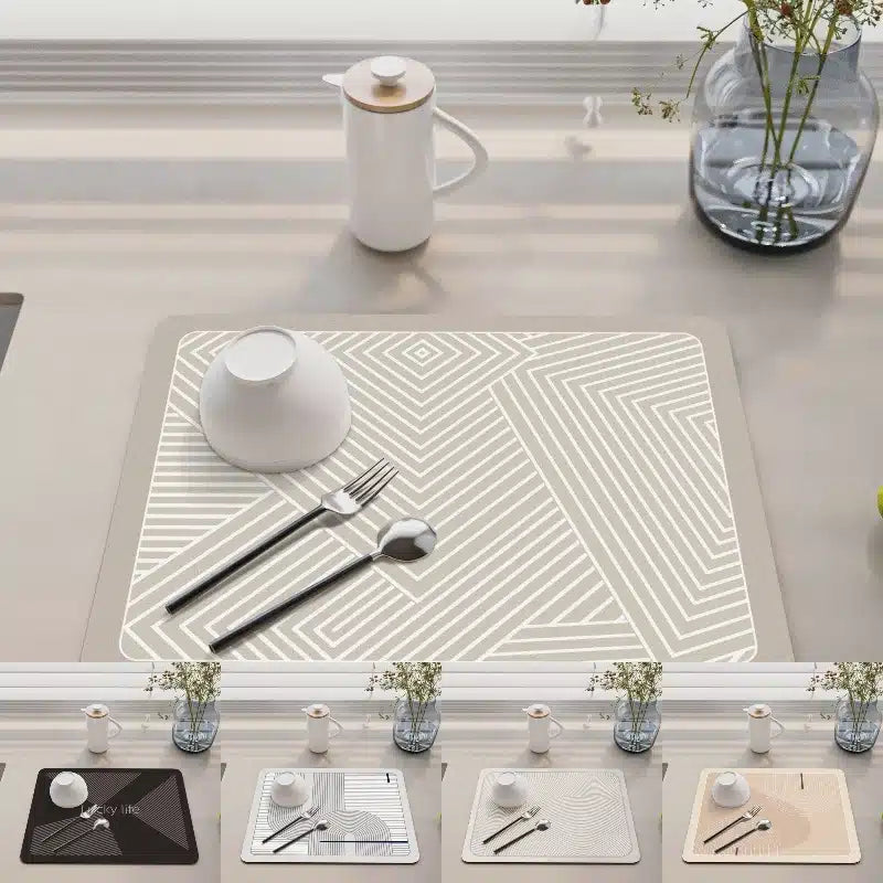 Tapis Antidérapant en Caoutchouc pour Café - Propreté Assurée - vue 1