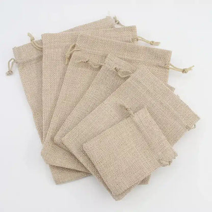 Sac en Toile de Jute Pratique pour Café 10x14cm - 20x30cm - vue 2