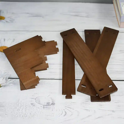 Présentoir en Bois Élégant pour Accessoires de Café - Design Moderne - vue 6