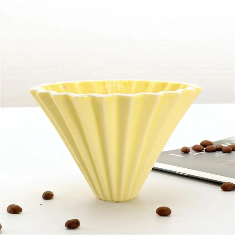 Goutteur de Café en Céramique Design Origami - Préparation Parfaite - vue 3