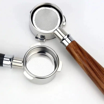 Porte-Filtre Delonghi en Acier Inoxydable 51MM avec 2 Oreilles - vue 4