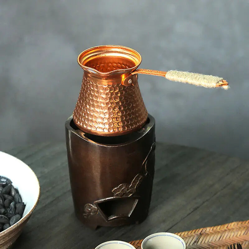 Pot à Café Turc en Cuivre Antique 400ML - vue 3