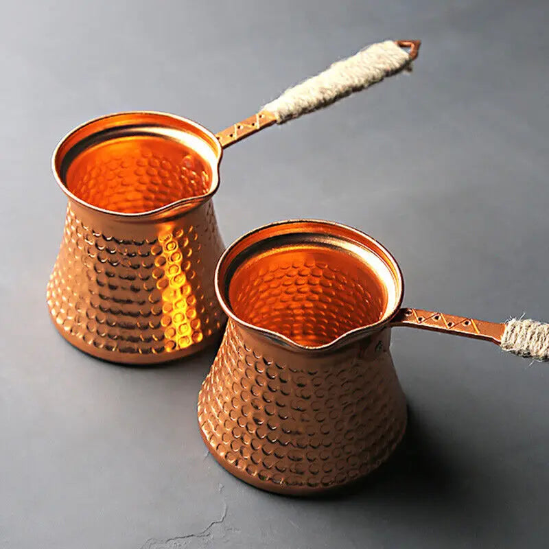 Pot à Café Turc en Cuivre Antique 400ML - vue 4
