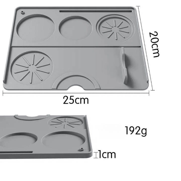 Tapis en Silicone Antidérapant pour Barista - Accessoire Café Essentiel - vue 5