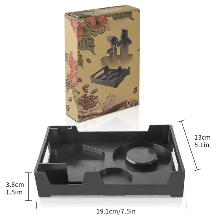 Support de Rangement Aeropress en Bois avec Poignée Pratique - vue 5