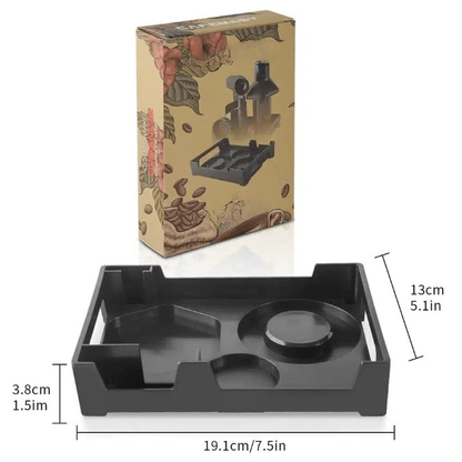 Support de Rangement Aeropress en Bois avec Poignée Pratique - vue 5