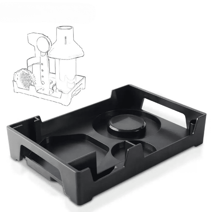 Support de Rangement Aeropress en Bois avec Poignée Pratique - vue 1