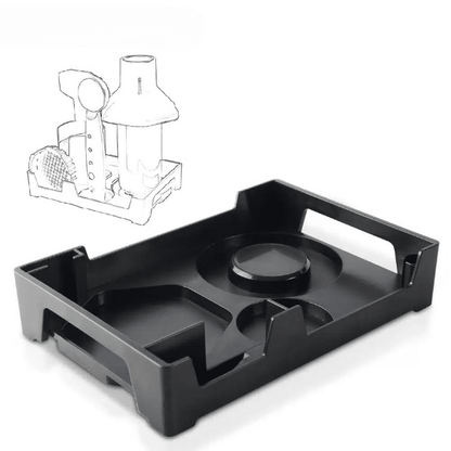 Support de Rangement Aeropress en Bois avec Poignée Pratique - vue 1