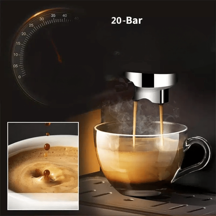 Machine à Café Italienne Design Élégant 20 Bars - vue 4