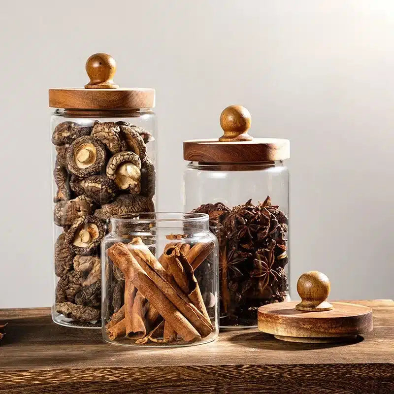 Boîte Hermétique en Verre pour Grains de Café - Fraîcheur Assurée 500G - vue 2