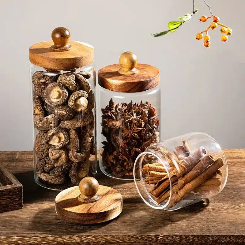 Boîte Hermétique en Verre pour Grains de Café - Fraîcheur Assurée 500G - vue 4