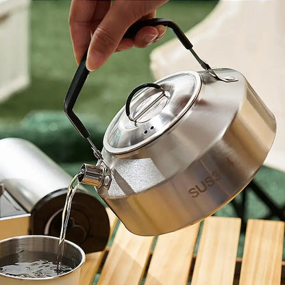 Bouilloire à Café de Camping en Acier Inoxydable 1.5L - vue 2