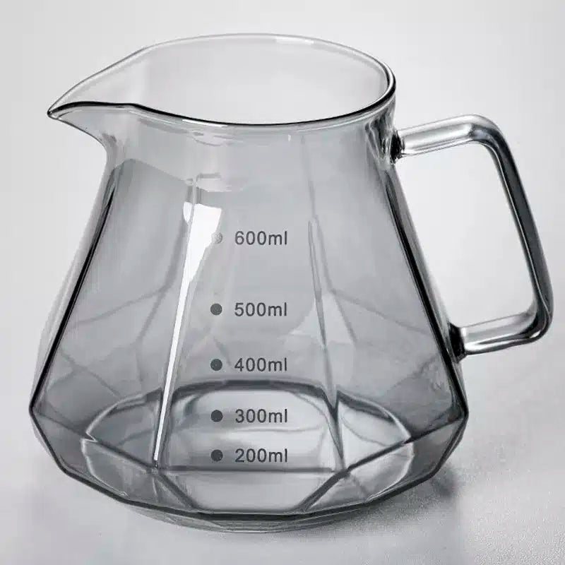 Bouilloire en Verre Borosilicate Résistante à la Chaleur 1L - vue 1