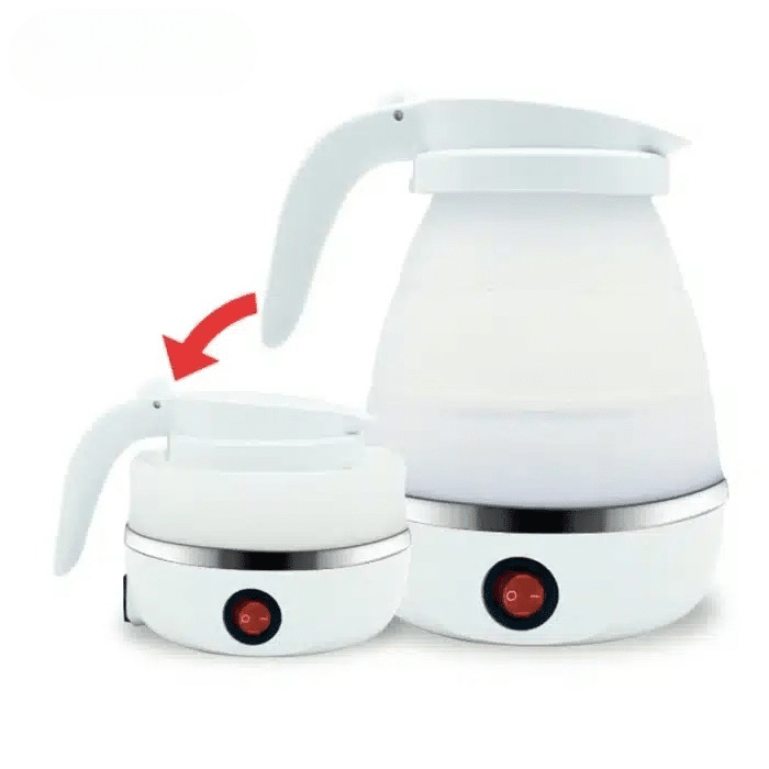 Bouilloire Pliante Électrique en Silicone 600ML - Voyage Pratique - vue 1
