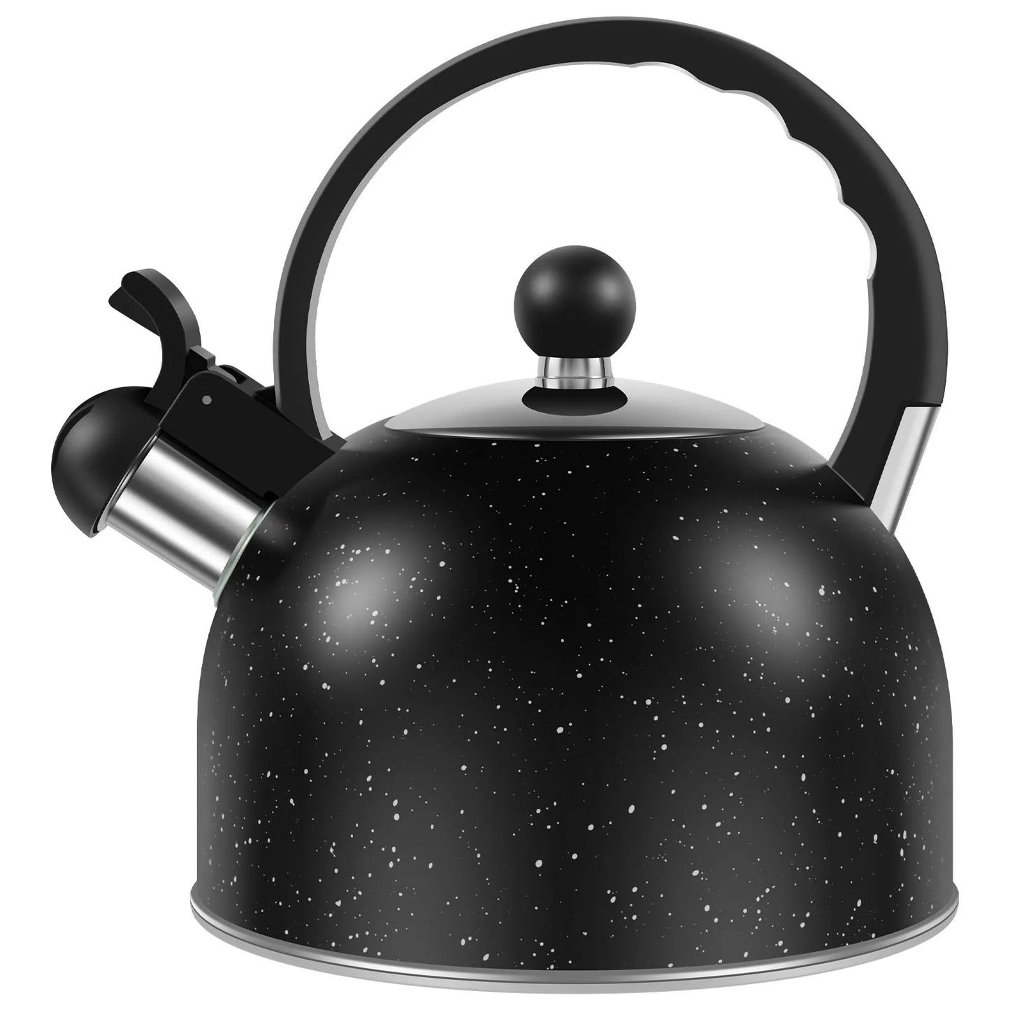 Bouilloire Sifflante en Acier Inoxydable Ergonomique 1.5L - vue 1