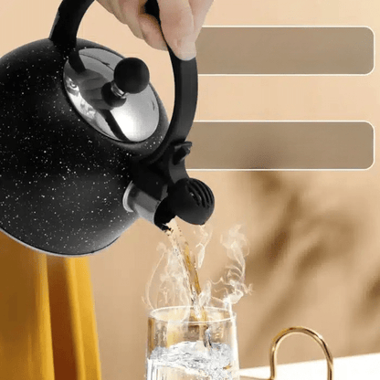 Bouilloire Sifflante en Acier Inoxydable Ergonomique 1.5L - vue 4
